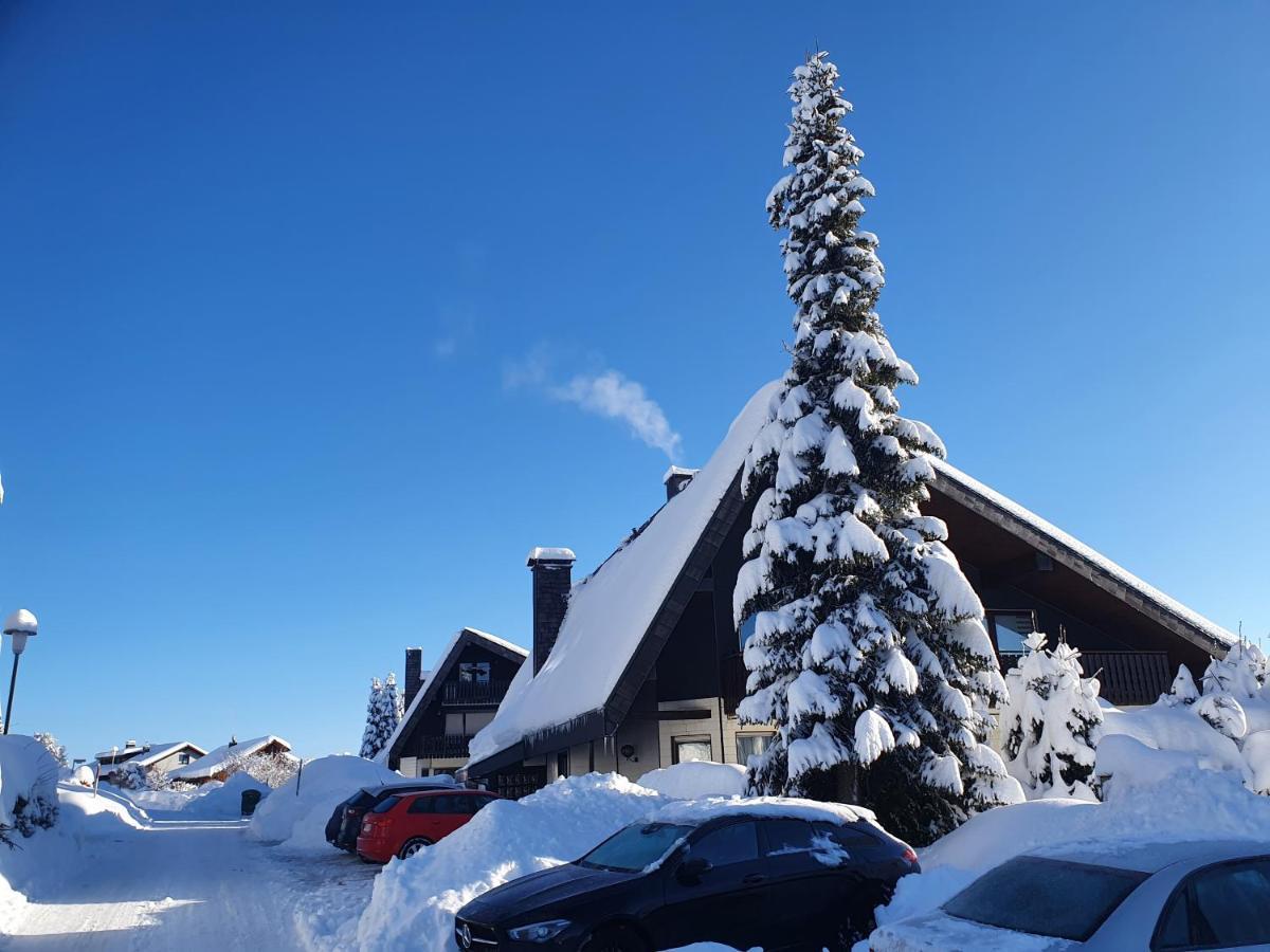 Ferienhaus-Schoenwald Im Herzen Des Schwarzwaldes 2-Zimmer-Maisonette-Wohnung Mit Balkon App 12 Luaran gambar
